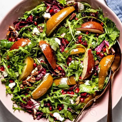 Roasted Pear Salad Recipe