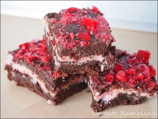 Strawberry Chocolate Brownies