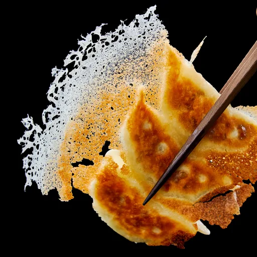 Hanetsuki Gyoza (Gyoza with Wings)