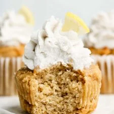 Vegan Lemon Cupcakes (Gluten Free)