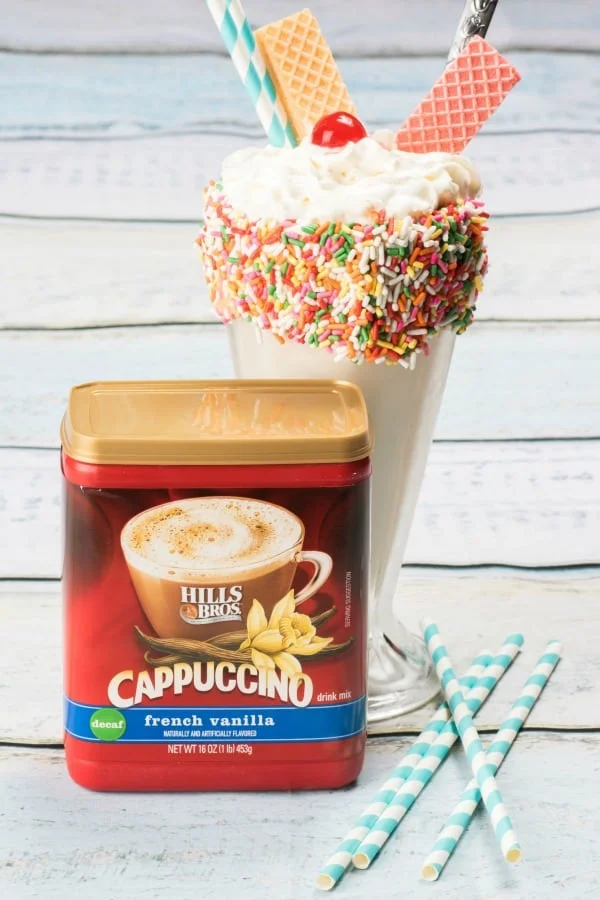 French Vanilla Cappuccino Milkshake