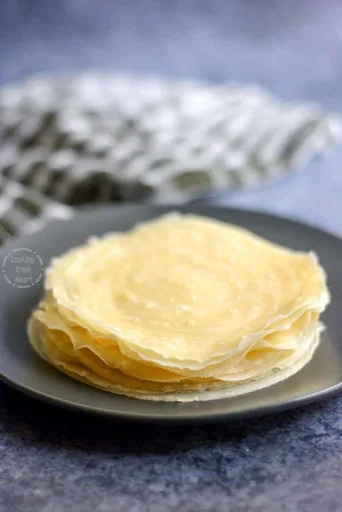 Láminas para rollitos de primavera caseras