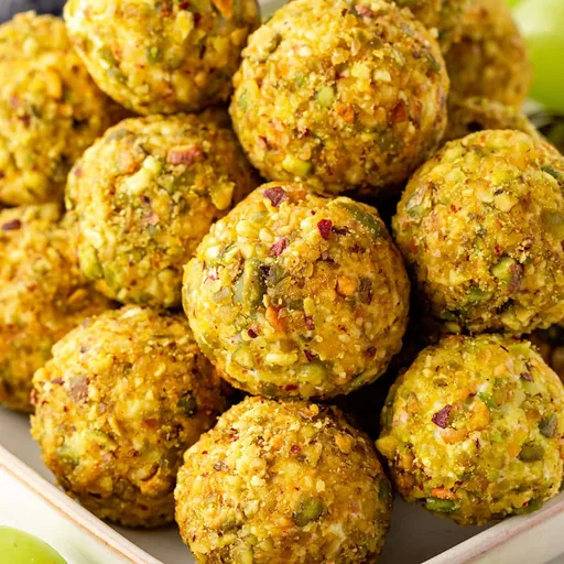 Receta de uvas envueltas en queso de cabra