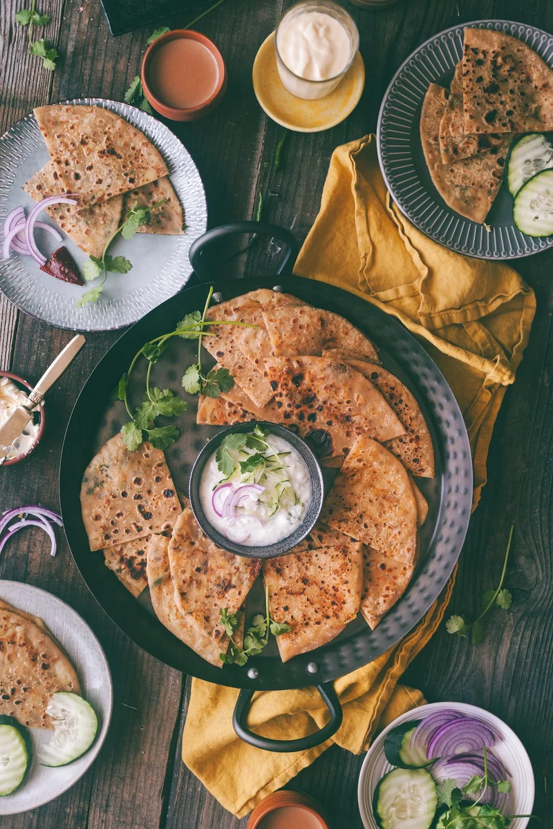 Aloo Paratha - 3 Easy Fillings