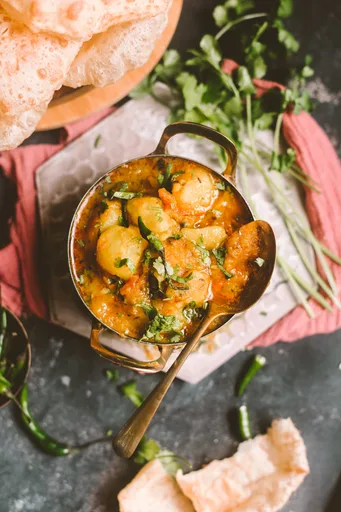 Aloo Tamatar Sabzi (Potato and Tomato Spiced Stew)