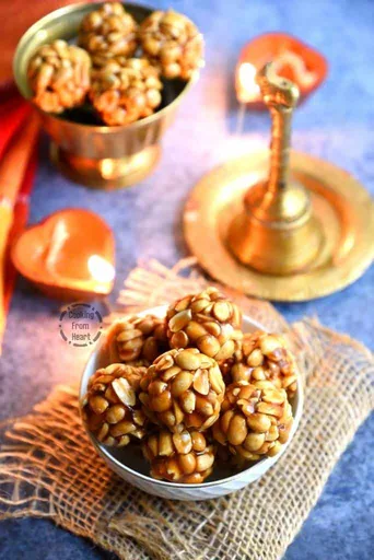 Kadalai Urundai | Kadalai Mittai | Peanut Jaggery Balls