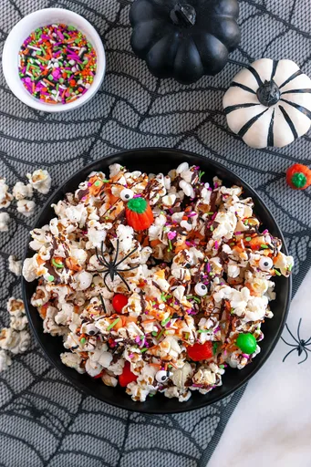 Palomitas de maíz para Halloween