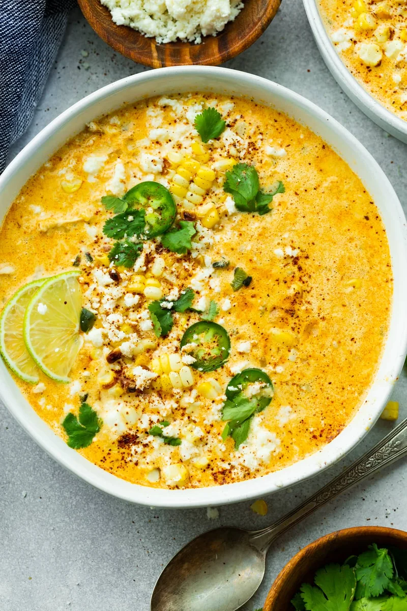 Mexican Street Corn Soup