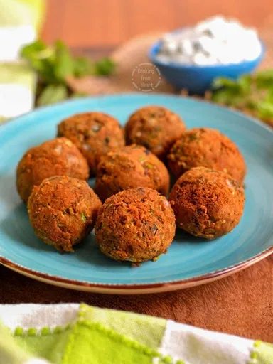 Low Calorie Crispy Falafel | Easy Falafel Recipe