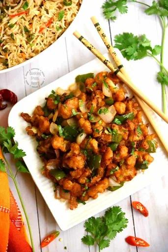 Low Calorie Gobi Manchurian | Easy Gobi Manchurian Dry