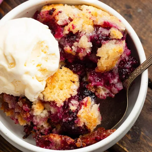 Old Fashioned Blackberry Cobbler