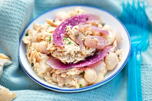 ENSALADA DE JUDÍAS BLANCAS Y ATÚN