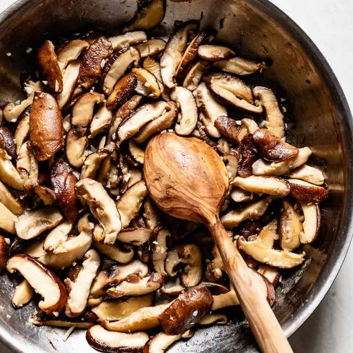 Receta de setas shiitake
