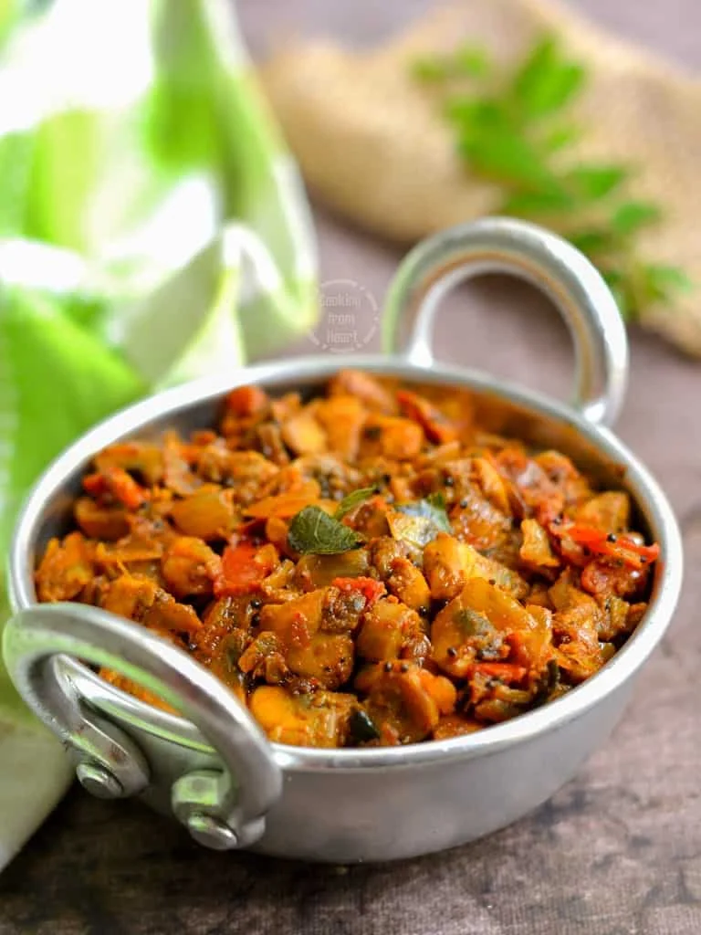 Mushroom Pepper Fry
