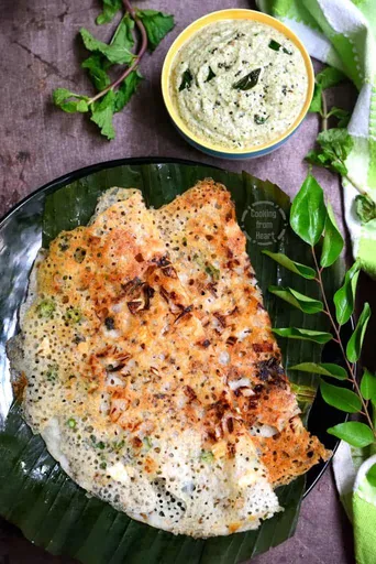 Onion Rava Dosa | Hotel Style Instant Rava Dosa