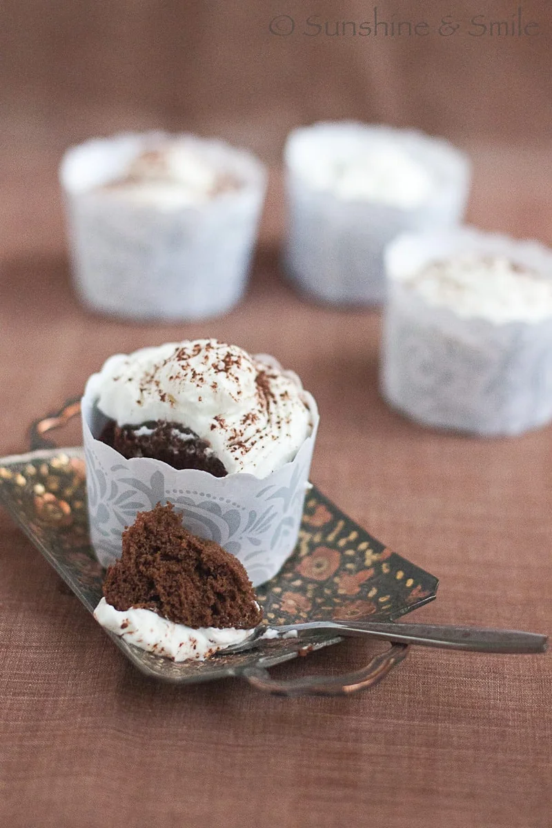 Celebrating 1st Birthday with Espresso Cupcakes