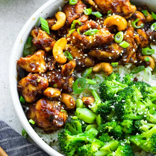 Quick and Easy Cashew Chicken