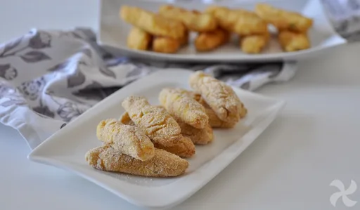 Palitos de patata y salmón