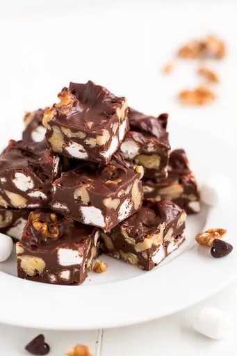Rocky Road Fudge