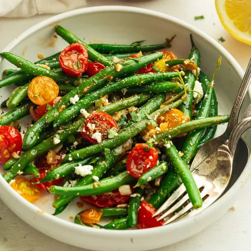 Green Beans and Tomatoes