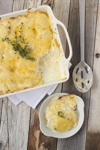 Patatas gratinadas