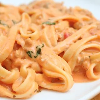 Salsa de crema de tomate