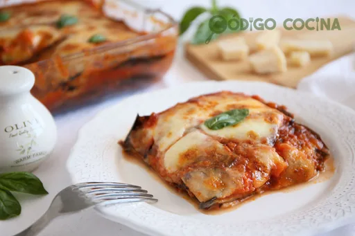 Berenjenas a la parmesana (receta de lasaña de berenjenas)