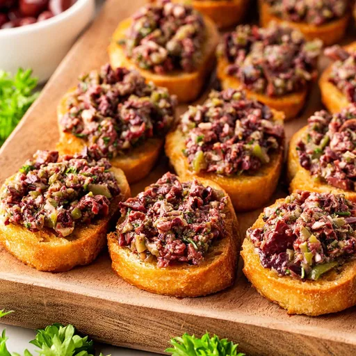 Receta de tapenade de aceitunas