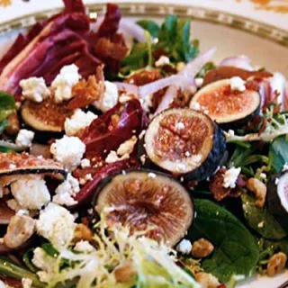 Fig, Prosciutto And Goat Cheese Salad