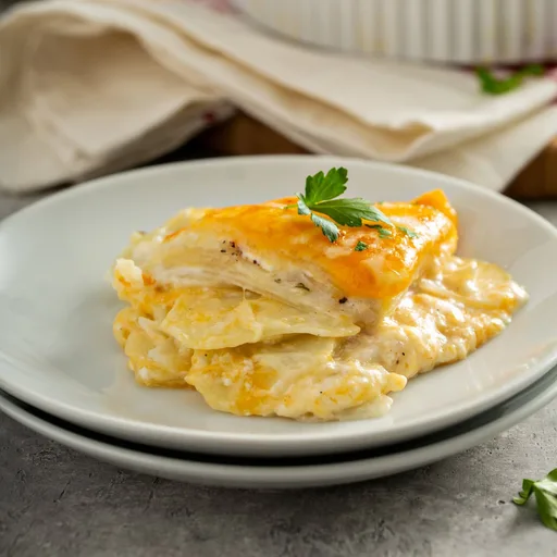 Batatas com queijo na Instant Pot