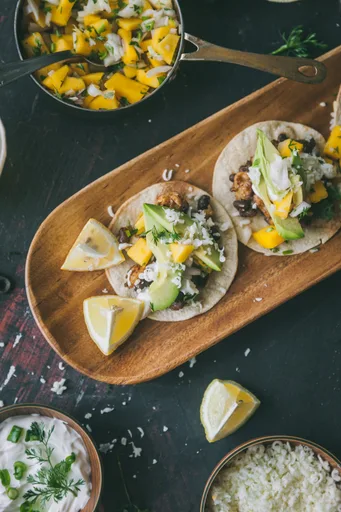 Tostadas de pollo
