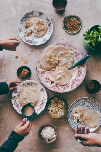 Chitoi Pitha (Tortitas al Vapor)