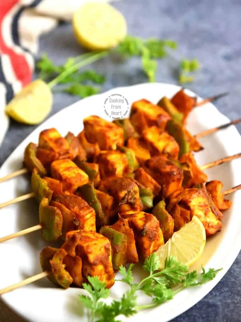 Restaurant Style Paneer Tikka | Tandoori Paneer Tikka