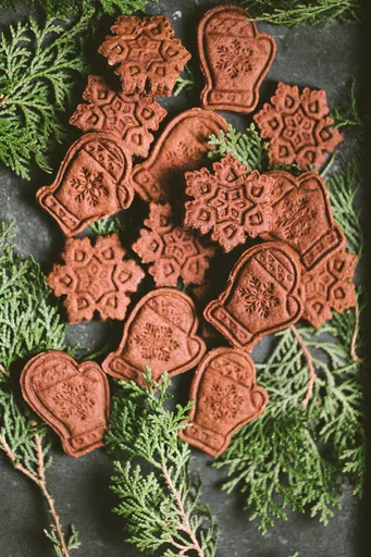 Galletas de azúcar y chocolate