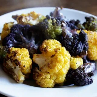 Coliflor al horno con limón