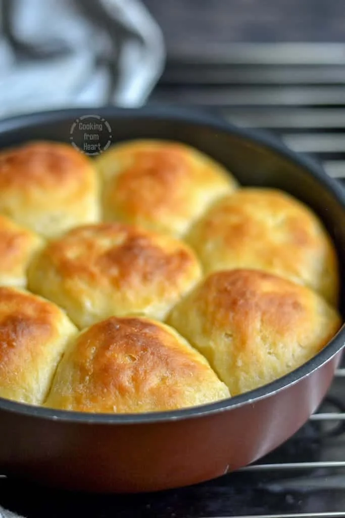Sourdough Pav Buns | Buttery Soft Sourdough Dinner Rolls
