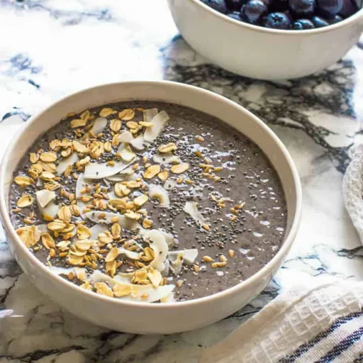 Blueberry Banana Smoothie Bowl