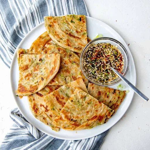 Homemade Chinese Scallion Pancakes