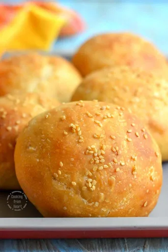 Sourdough Burger Buns | Vegan Sourdough Burger Buns