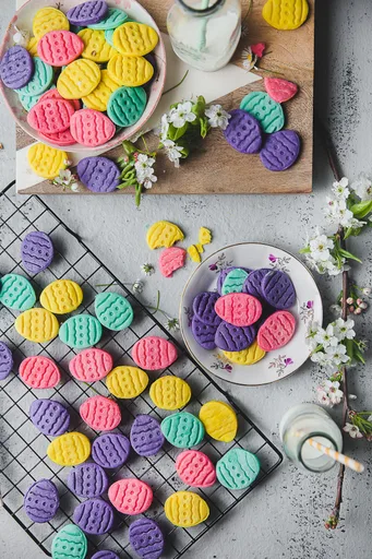 Galletas de Pascua con Queso Crema