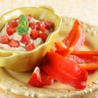 Crema de alubias blancas con ajos asados