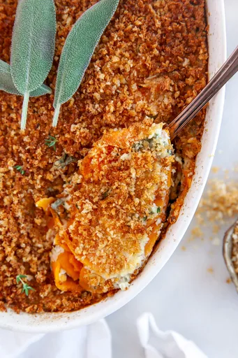 Sweet Potato Au Gratin
