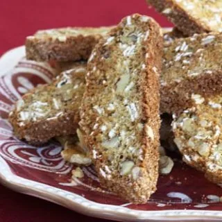 Maple Oat Biscotti