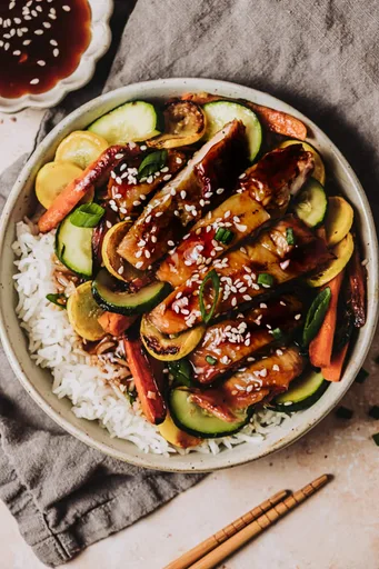 Teriyaki Chicken Rice Bowls