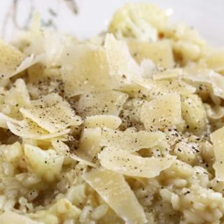 Risotto With Cauliflower & Truffles