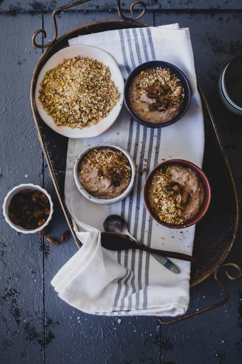 Dates And Oats Pudding