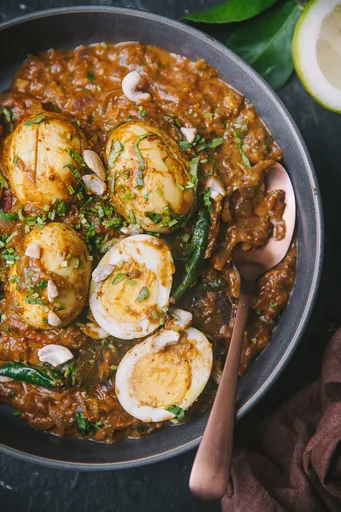 Curry de Huevo Bengalí