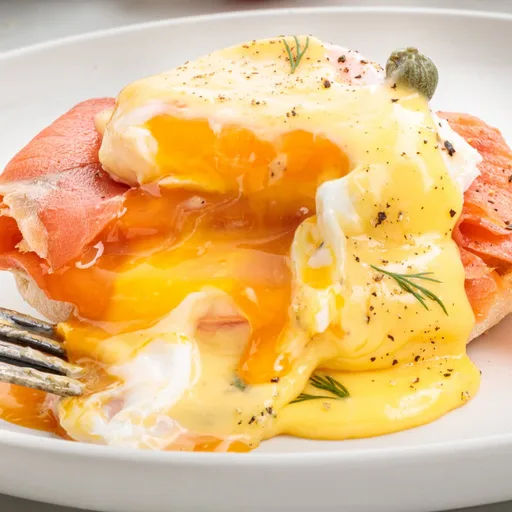 Receta de huevos Benedictinos con salmón ahumado