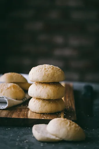 Eggless Burger Buns