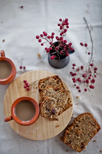 Fruit and Nut Coffee Cake